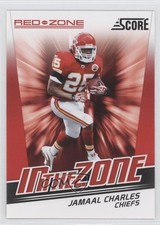 2011 Score In the Zone Red Zone Jamaal Charles #11 0b6