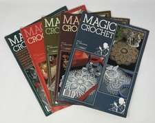 CRAFTING: Magic Crochet Magazine - 1983 5-Issues No. 23-26  28 Tricot Selection