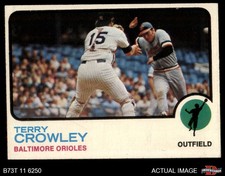 1973 Topps #302 Terry Crowley Orioles 4 - VG/EX