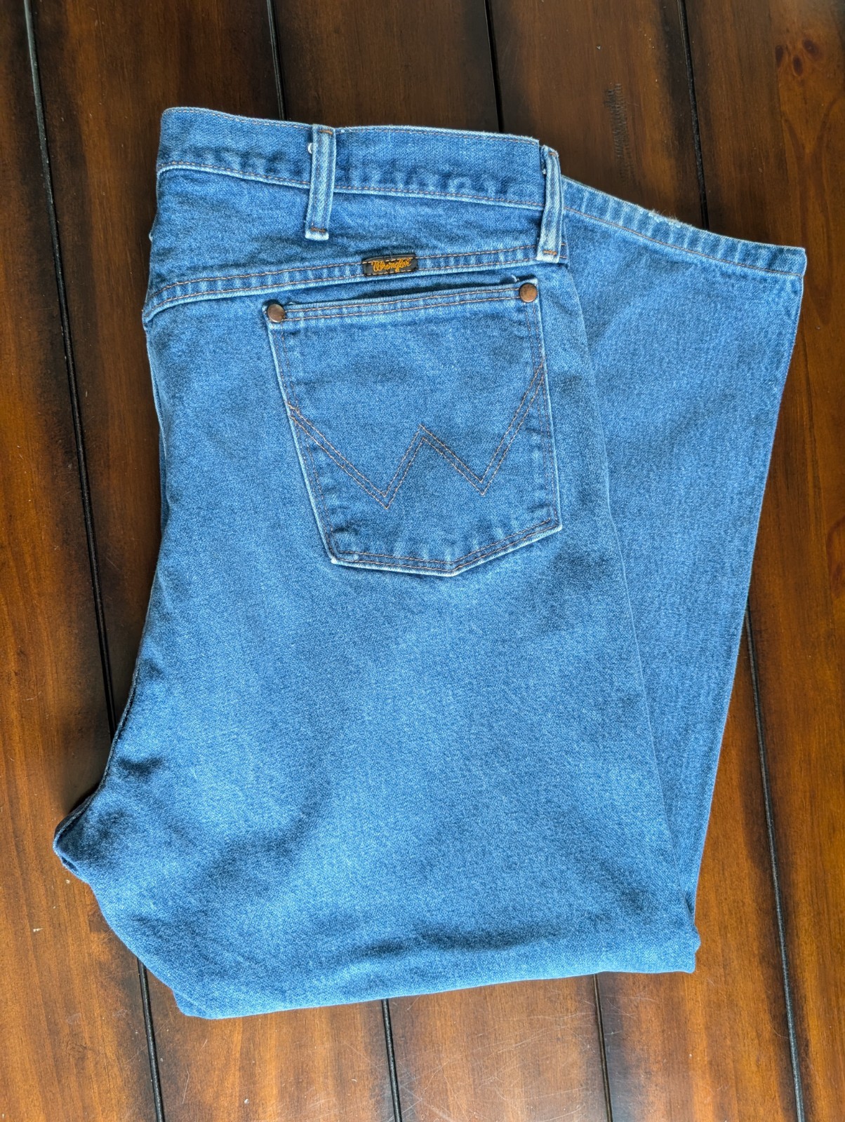Wrangler Men's Denim Blue Jeans 40x32 Cowboy Cut, Model: 13MWZPW