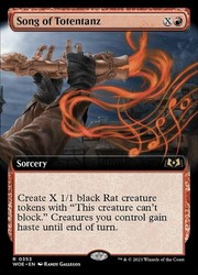 Song of Totentanz (Extended Art Foil) - Wilds of Eldraine