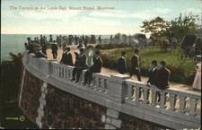 Montreal Quebec Terrace at the Look OutMount ...