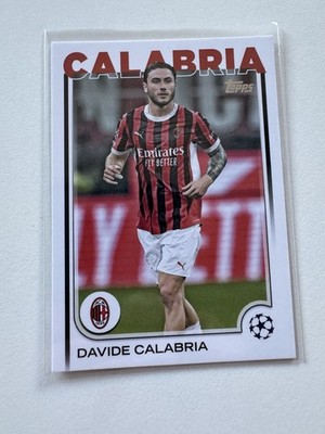2024/25 Topps UCC Flagship Davide Calabria #82