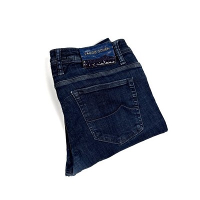 Vintage Jacob Cohen Standard Japanese Denim Jeans 34 Dark Blue Made In Italy