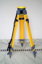 Heavy Wooden Tripod Dual Lock for Survey Instrument Total Station Level Tripod