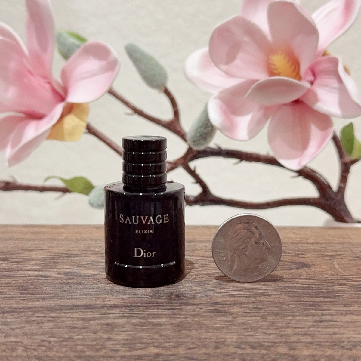 Dior Sauvage Elixir Perfume Mini Tester oz NWOB