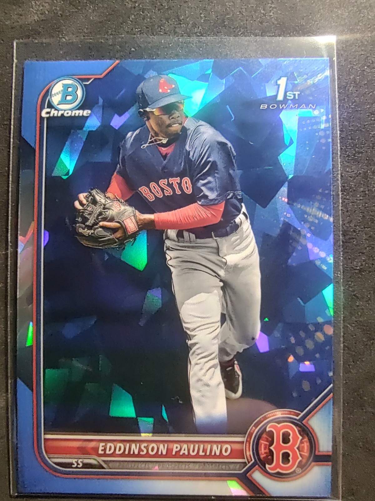 2022 Bowman Chrome Sapphire Edition - Prospects Eddinson Paulino #BCP-175 (RC)