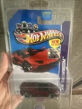 2013 Hot Wheels HW Showroom Red Lamborghini Aventador J Factory Sealed Set