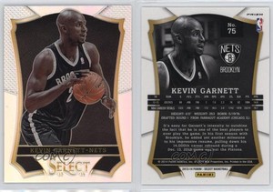 2013-14 Panini Select Silver Prizm Kevin Garnett #75 HOF