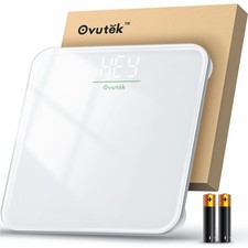 Ovutek Bathroom Scale for Body Weight, Highly Accurate Digital Weighing Machi...