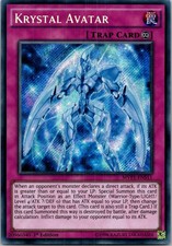 Yugioh Krystal Avatar MVP1-ENS11 1st Edition Secret Rare NM