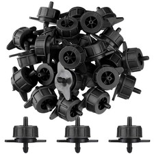 Didaey 50pc Drip Irrigation Emitters, 1 GPH Pressure Compensating Drippers