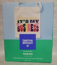 Tabitha Brown Because It's My Business Paint By Number Tote Kit New