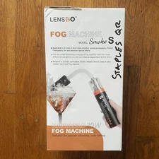 LENSGO Smoke S Fog Machine 30W Portable Hand-held Smoke Fog Machine with Remote