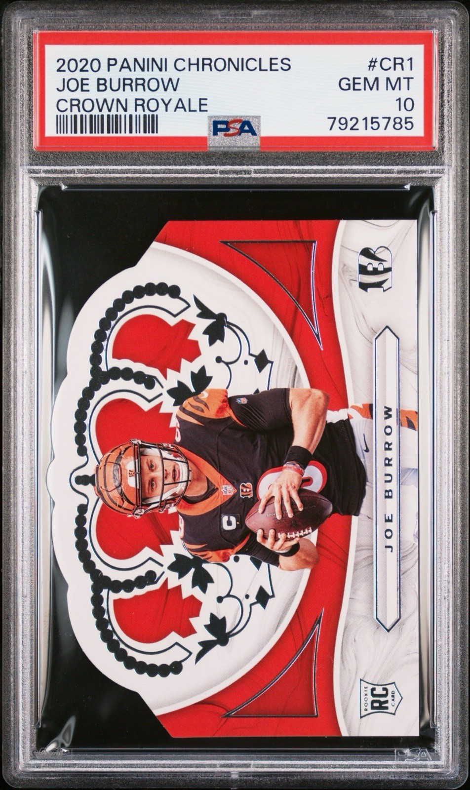Joe Burrow Panini Chronicles Crown Royale #CR1 Base
