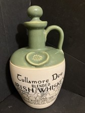 Vintage Tullamore Dew Irish Whiskey Ceramic J...