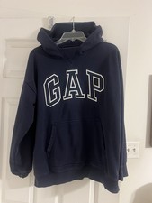 GAP Teen Navy hoodie 18-20 GUC Unisex