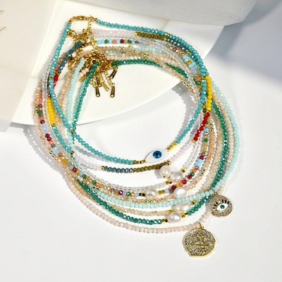 S???wasserperlen Halskette mit markantem Design ideal f??r jeden Anlass