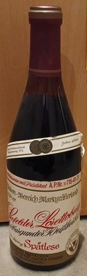 Seefelder Lorettoberg Spätburgunder - 1971 - 0,75 l - Rotwein Baden (DE)