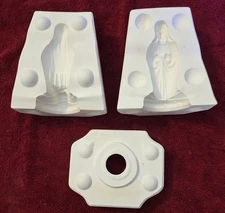 Vintage Holland Virgin Mary Slip Casting Mold # 564