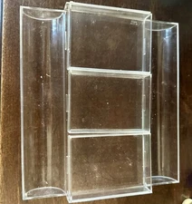 Vintage 1983 Acrylic Cheese/Cracker Tray Action industries  MCM 