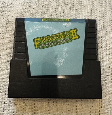 Frogger 2 THREEEDEEP! ATARI 5200 Game Cart Parker Brothers Cartridge ONLY