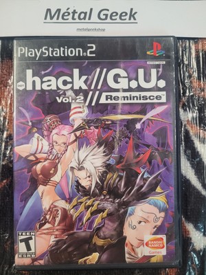 .Hack//G.U. Vol.2 Reminisce Ps2 CIB EN/Tested Free Shipping in Canada !!
