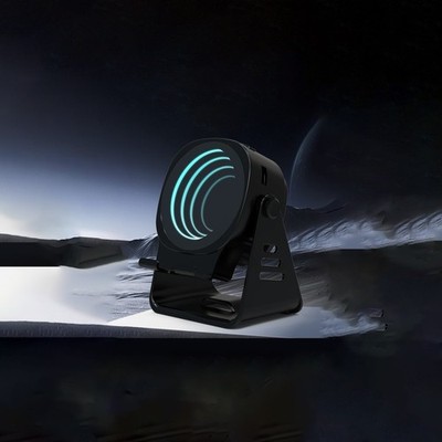 BT5.3 Tragbarer Lautsprecher Mit RGB-LED  Handyhalter & 800mAh Akku