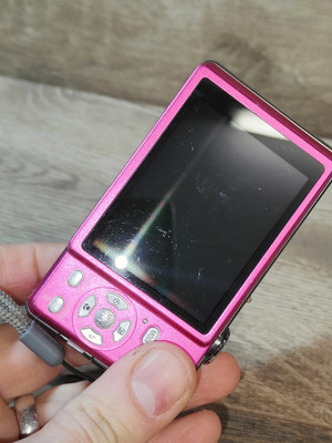 Panasonic LUMIX DMC-FS7 10.1MP Digital Camera -Pink Tested Working