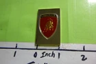 LAMBORGHINI ITALY ENAMEL LUXURY CAR MAKER 1978 VERY RARE NICE SILVER BAR 4LOB
