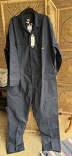 Dickies Coveralls 3X Tall Navy Long Sleeve Workwear Jumpsuit NEW NWT 48611DN