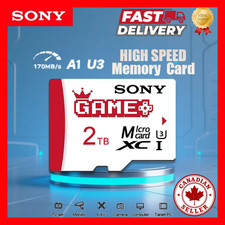 2TB 1TB 512GB Micro SD TF Memory Card Class 10 U3 High Speed Flash 4K SDHC SDXC