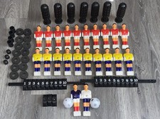 Lot Foosball Player Figures Men Replacements Parts 4 1/4  Tall