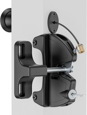 Key Lockable Two Sided Gate Latch, Outdoor Fence Gate Lock Double Sided Gate Lat
