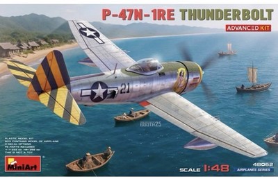 1/48 MiniArt #48062 P-47N-1RE Thunderbolt Advanced Kit