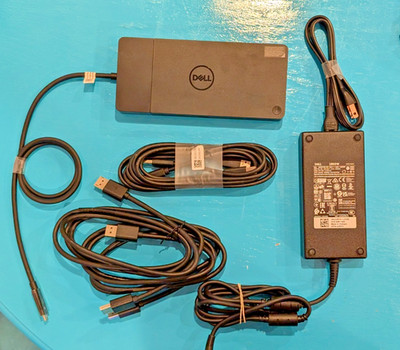 Dell WD19TB Thunderbolt 3 Docking Station w/ 180W Adapter New-Open Box K20A001