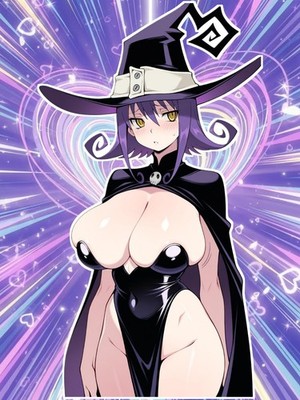 Adult Anime Waifu Soul Eater Blair 6'' Vinyl Sticker