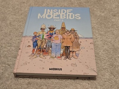 DARK HORSE - INSIDE MOEBIUS VOL. 3 HC - MOEBIUS LIBRARY- NEW OOP & RARE - 2018!!