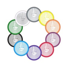 Tags Ntag215 NFC Stickers Rewritable NFC 215 Clear NFC Tags Sticker NFC Label...