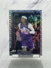 Jazz 2025-26 Topps #132 JORDAN CLARKSON Foil Pattern Fanatics