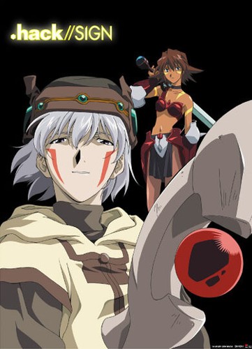 Hack Sign Tsukasa And Mimiru Poster Paper Anime Licensed Mint Ebay