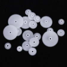 *.58Pcs Plastic Gears Set Shaft Motor Gear Robot Kits Toy Hot~