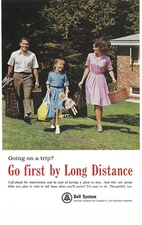 1965 Bell System Vintage Print Ad Telephone Communications Utility Ephemera