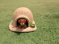 Lemax Igloo Doghouse Holiday Village - ROCKY