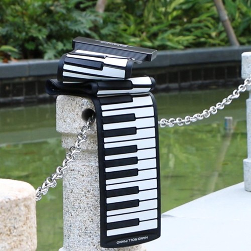 88 Keys Roll up Piano Digital Music Piano Keyboard for Classroom Teaching - Picture 2 of 6