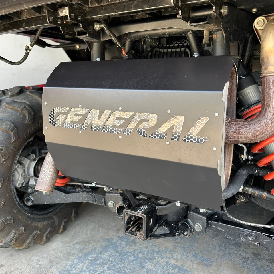 Polaris General Exhaust Cover – Durable Weatherproof SXS Heat Shield for Offroad - Image 2 of 4