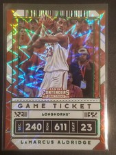 2020 Panini Contenders LaMarcus Aldridge (3)Green Exposion(1)Red (12)base=16 Tot