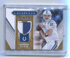 2017 Panini - ANDREW LUCK - Catapults Game Jersey Patch - INDIANAPOLIS COLTS /25