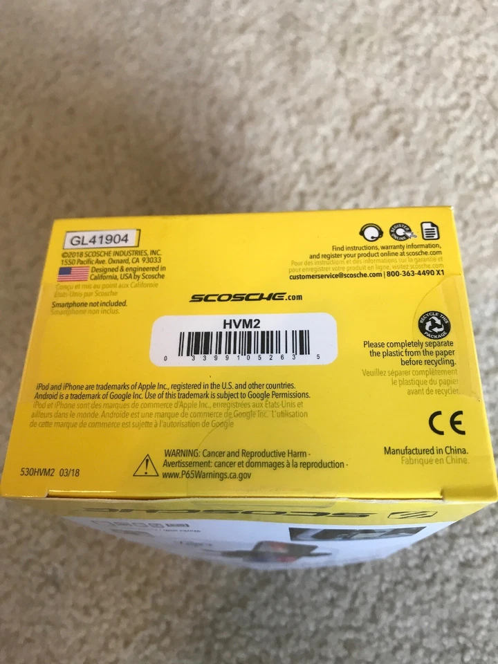 Scosche VentMOUNT- Universal Vent Mount for Smartphones Black - Image 3 of 3