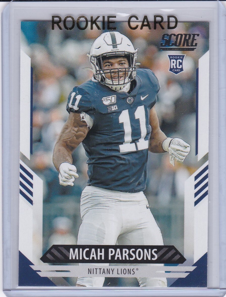 Micah Parsons Panini Score #350 Base